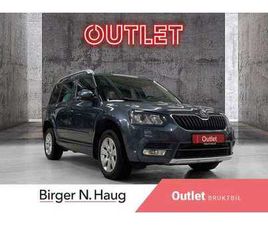 SKODA YETI 2,0 TDI 140HK 4X4 AMBITION DSG OUTLET|LEVERINGSKLAR|4X4