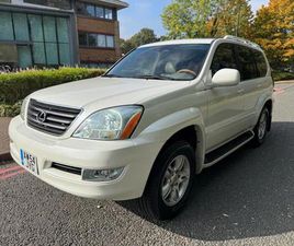 2005 LEXUS GX470 V8 AUTO LEFT HAND DRIVE LHD UK REGISTERED