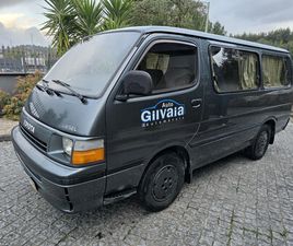TOYOTA HIACE 2.4 D 9 LUGARES OUTUBRO/91