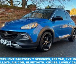 VAUXHALL ADAM 1.0I TURBO ECOFLEX ROCKS AIR HATCHBACK 3DR PETROL MANUAL EURO 6 (S/S) (115 PS) HATCHBACK 2015, 56000 MILES, £5990 - 32984653 - EXCHANGEANDMART.CO.