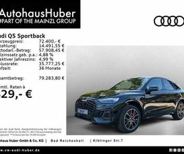AUDI Q5 SPORTBACK S LINE 45 TFSI QUATTRO 195(265) KW(