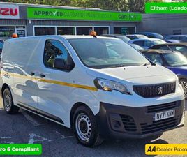 2022 PEUGEOT EXPERT 1.5 BLUEHDI 1000 PRO PREMIUM MWB VAN IN WHITE, 42,000 MILES, 6-SPEED, AIR C P...