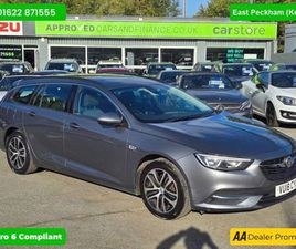 VAUXHALL INSIGNIA 2018 VAUXHALL INSIGNIA 1.6 TURBO D ECOTEC BLUEINJECTION DESIGN TOURER IN GREY, 95,000 MILES, EURO...