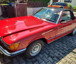 MERCEDES BENZ W107 280 SL - DEUTSCHES FAHRZEUG - SCHECKHEFT