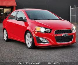 2016 CHEVROLET SONIC RS SEDAN 4D