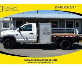 DODGE RAM 5500 2008 DODGE RAM 5500 FLATBED FLATBED DIESEL 4X4 4WD TRUCK