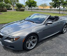 BMW SERIE 6 CABRIOLET M6 2007 BMW M6 CONVERTIBLE 5.0L V10 SMG E64