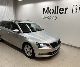 SKODA SUPERB WAGON COMBI L&K TDI 190HK DSG 4X4 PANORAMA DRAG VINTE