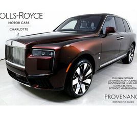 CERTIFIED 2025 ROLLS-ROYCE CULLINAN CHARLOTTE NC 28217