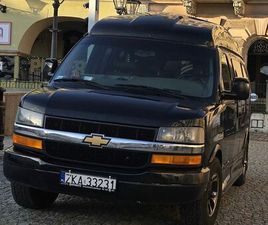 CHEVROLET EXPRESS CHEVROLET EXPRESS EXPLOLER 5.3 LPG 7 MIEJSC TV KAMERA COFANIA OSTROLĘKA • OLX.PL