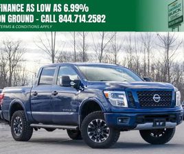 NISSAN TITAN 2019 NISSAN TITAN - 5.6L V8, TOWS UP TO 9,600 LBS