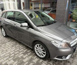 MERCEDES CLASSE B MERCEDES-BENZ TŘÍDY B 1,6I AT, 2X KOLA, SERVIS MB