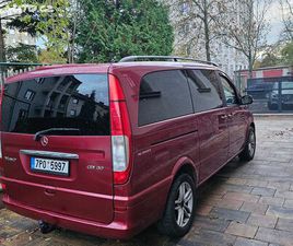 MERCEDES-BENZ VIANO 3.0/L PŮVOD ČR,JASNÉ KM, LONG