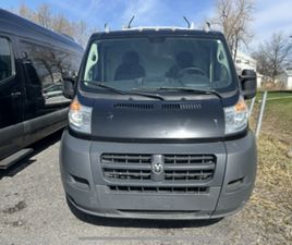 2018 RAM PROMASTER FOURGONNETTE UTILITAIRE BAS KM