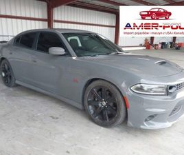 DODGE CHARGER DODGE CHARGER 2019R., SCAT PACK RWD, 6,4L 6.4 BENZYNA 485KM
