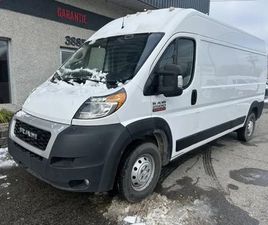 RAM TRUCKS RAM PROMASTER 2021 RAM PROMASTER FOURGONNETTE UTILITAIRE TOIT HAUT - 2500