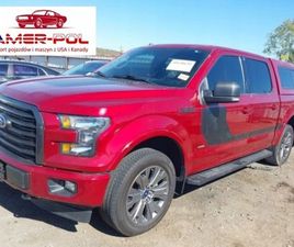FORD F150 SUPER CREW FORD F150 2017R., SUPERCREW, 3.5L V6 3.5 BENZYNA 375KM