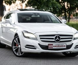 MERCEDES CLS SHOOTING BRAKE CLS 350 MB CLS 350 CDI 265PS SHOOTING BRAKE 4-MATIC FUL OPCJA BIALA PERLA EFEKTOWNY