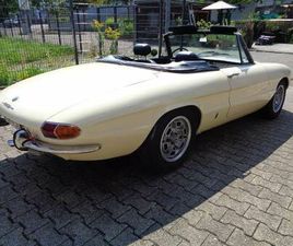 ALFA ROMEO SPIDER DUETTO 1750 RUNDHECK, MOTOR 8TKM, EINMALIGER SAMMLERZUST