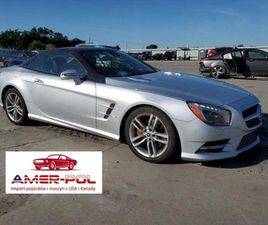 MERCEDES-BENZ SL 2013 R., 4,6L SL 550 4.6 BENZYNA 429KM