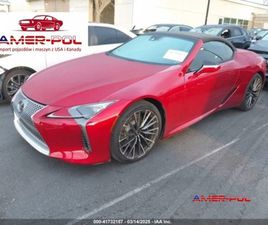LEXUS LC 2025 R., 5,0L LC 500 5.0 BENZYNA 471KM