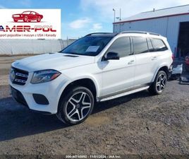 MERCEDES GLS GLS 550 MERCEDES-BENZ GLS 2019 R., 4,7L 550 4 MATIC 4.7 BENZYNA 449KM