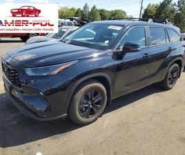 TOYOTA HIGHLANDER TOYOTA HIGHLANDER 2024 R., 2,4L XLE HYBRID 2.4 HYBRYDA 243KM