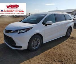 TOYOTA SIENNA TOYOTA SIENNA 2022 R. 2,5L HYBRID LE 2.5 HYBRYDA 245KM