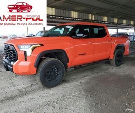 TOYOTA TUNDRA TOYOTA TUNDRA 2024R, 3.4L, 4X4, OD UBEZPIECZALNI 3.4 BENZYNA 389KM