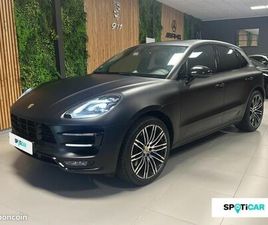 PORSCHE MACAN TURBO PACK PERFORMANCE PORSCHE MACAN 3.6 V6 440CH TURBO PACK PERFORMANCE PDK