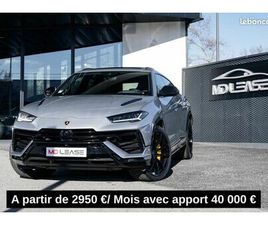 LAMBORGHINI URUS 4.0 V8 666 CH BVA8 S - LEASING 2950 EUROS/ MOIS