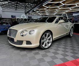 BENTLEY CONTINENTAL GT BENTLEY CONTINENTAL II GT COUPE 6.0 W12 BI-TURBO, INTERIEUR TOUT CUIR, FONCTION EASY ENTRY, SOFT CLOSE, SIEGES AVANT CHAUFFANTS/VENTILES/MASSANTS, AIDE STATIONN