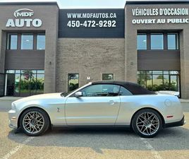 FORD MUSTANG GT500 SHELBY SVT 2011