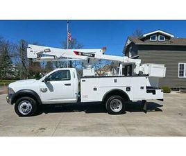 RAM TRUCKS RAM 5500 2018 RAM 5500 44K 4X4 CUMMINS 6.7L AUTO & TEREX LT40 INSULATED BUCKET