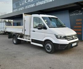 VOLKSWAGEN CRAFTER CHASSIS CABINE BENNE+ COFFRE 2.0 TDI 177 CH BUSINESS LINE PRIX 21000HT