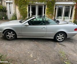 MERCEDES CLK CABRIOLET MERCEDES DÉCAPOTABLE ÉTHANOL