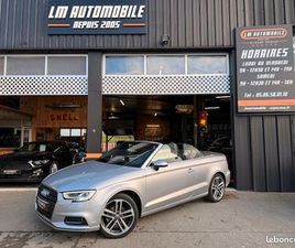 AUDI A3 CABRIOLET 35 TFSI AUDI A3 CABRIOLET 35 TFSI COD 150 S TRONIC 7 DESIGN LUXE
