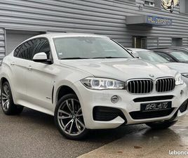 BMW X6 40D BMW X6 F16 XDRIVE 40DA 313CH M SPORT - HARMAN KARDON / ACCÈS CONFORT / CUIR INDIVIDUAL