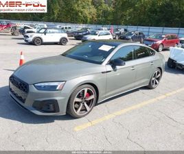 AUDI A5 SPORTBACK 45 TFSI AUDI A5 SPORTBACK 2023 AUDI A5 SPORTBACK S LINE PREMIUM PLUS 45 TFSI QUATT