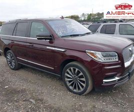 LINCOLN NAVIGATOR LINCOLN NAVIGATOR 2020, 3.5L, 4X4, RESERVE, OD UBEZPIECZALNI 3.5 BENZYNA