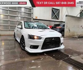 MITSUBISHI LANCER EVOLUTION 2015 MITSUBISHI LANCER EVOLUTION GSR FINAL EDITION 2.0T 5 SPEED