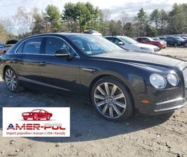 BENTLEY FLYING SPUR 2017R., 6,0L FLYING SPUR 6.0 BENZYNA 600KM