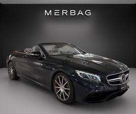 S 63 AMG CABRIOLET 4MATIC SPEEDSHIFT MCT