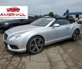BENTLEY CONTINENTAL GT 2014 R., 4,0L CONTINENTAL GTC 4.0 BENZYNA 521KM