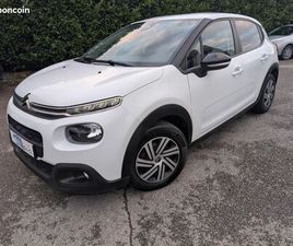 CITROEN C3 CITROËN C3 3 07/2018 FEEL BUSINESS 1.6 BLUEHDI 75 GPS ANDROID AUTO APPLE CARPLAY 4 VITRES ÉLECTRIQUES RADAR DE RECUL ACTIVE CITY BRAKE FEUX LED AVEC PERMUTATION