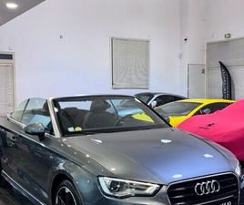 AUDI A3 CABRIO AUDI A3 S-LINE CABRIOLET 2,0 TDI 150CH - GRIS DAYTONA - ETAT EXCEPTIONNEL - SUIVI AUDI COMPLET - IMMAT FRANCE