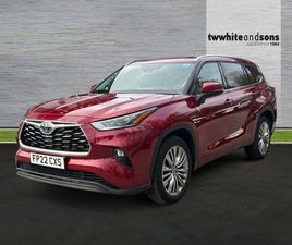 TOYOTA HIGHLANDER 2.5 VVT-H EXCEL CVT 4WD EURO 6 (START/STOP) 5DR