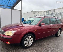 FORD MONDEO SW FORD MONDEO BREAK 2,0 TDCI 130CH GHIA CLIM. JANTES ALU. ATTELAGE DE 2002