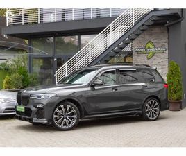 BMW X7 M50I BMW X7 M50I (AUTOMATA) EREDETI MAGYAR +MAX EXTRA +NERPEL EXCLUSIVE +SKY LOUNGE + GYÁRI GARANCIA !!