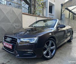 AUDI A5 CABRIOLET QUATTRO 3.0 V6 TFSI - 272 - BV S-TRONIC CABRIOLET AMBITION LUXE PHASE 2